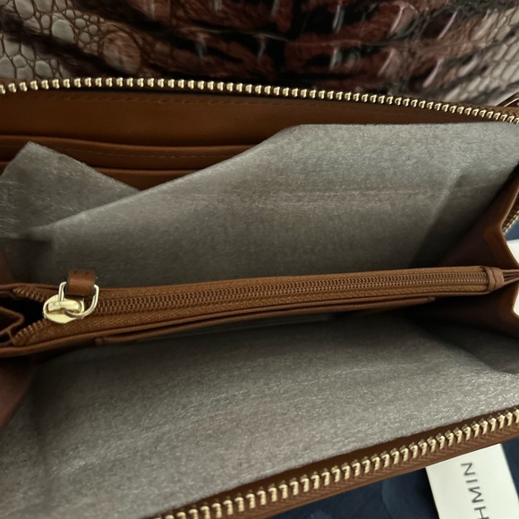 NEW 2-PIECE Brahmin Fallon Feline Bag with Suri Saddle Heroica wallet - Picture 7 of 12